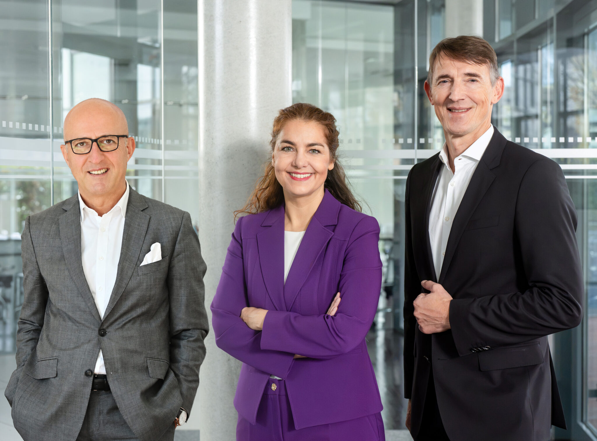 Emre Kiraz, EKSTRATEGY GmbH, Melanie Bähr, Geschäftsführerin der BürgschaftsBank Berlin, Steffen Hartung, Geschäftsführer der BürgschaftsBank Berlin